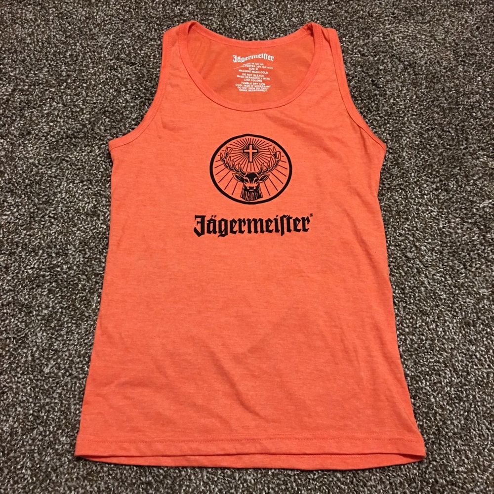 Jagermeister women’s tank top sz M